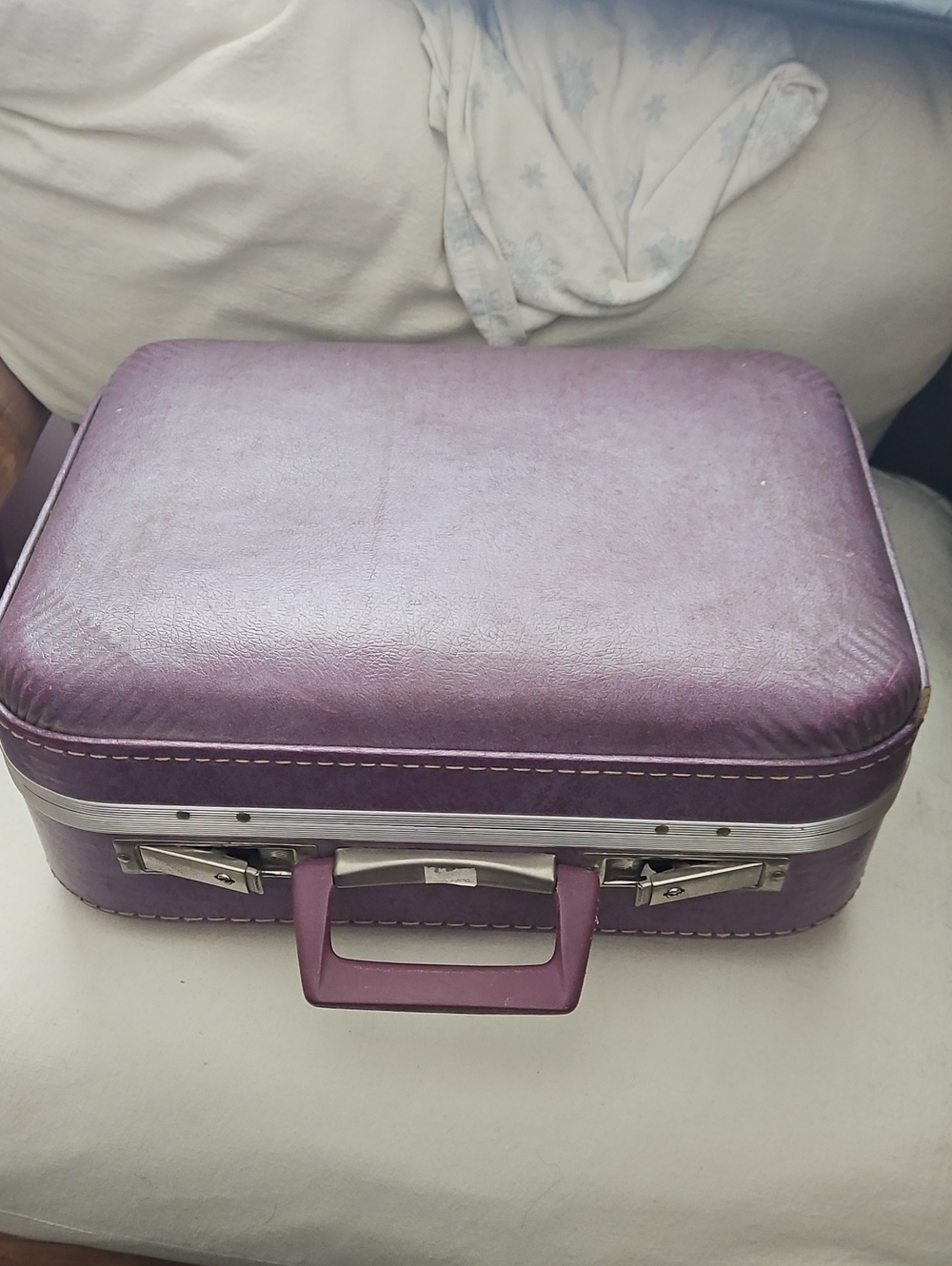 Vintage Purple Travel Case